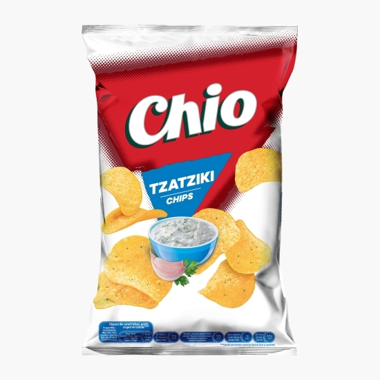 Chipsuri din cartofi cu gust de tzatziki 125g