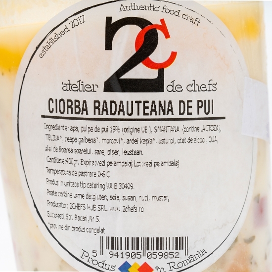 Ciorbă rădăuțeană de pui 400g