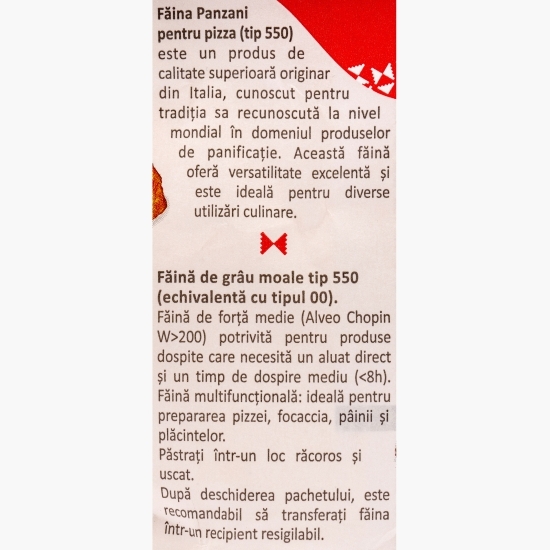 Făină tip 550 pentru pizza, 1 kg