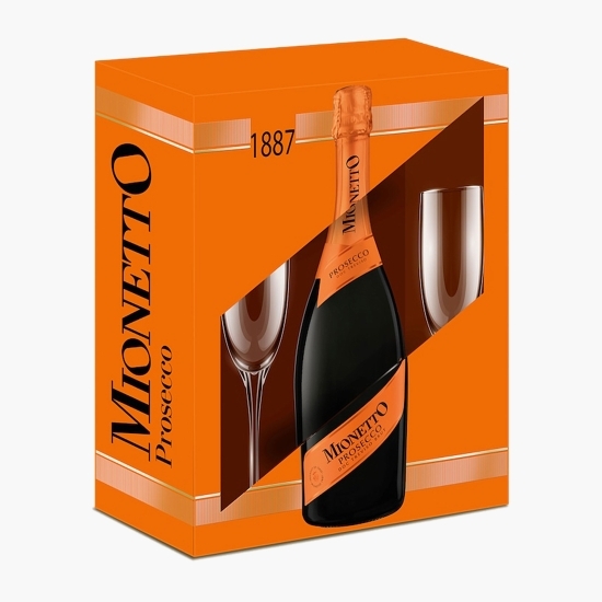 Prosecco Orange, 0.75l + 2 Pahare