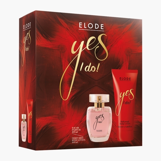 Set cadou Yes I do (apă de toaletă 100ml + loțiune pentru corp 100ml)