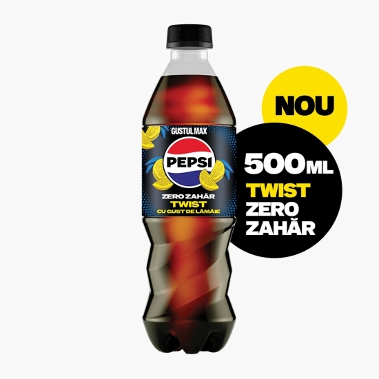 Băutră carbogazoasă Twist Zero 0.5l