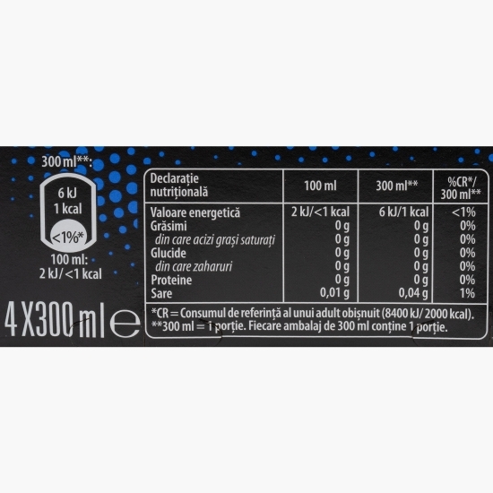 Băutură carbogazoasă aromă cola Max, zero zahăr 4x0.3l