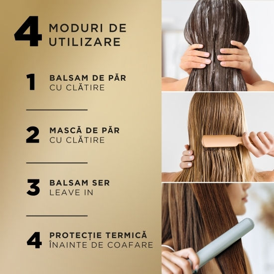 Balsam de păr Pro-V Repair & Protect 3 Minute Miracle pentru păr fragil și uscat, 02.l