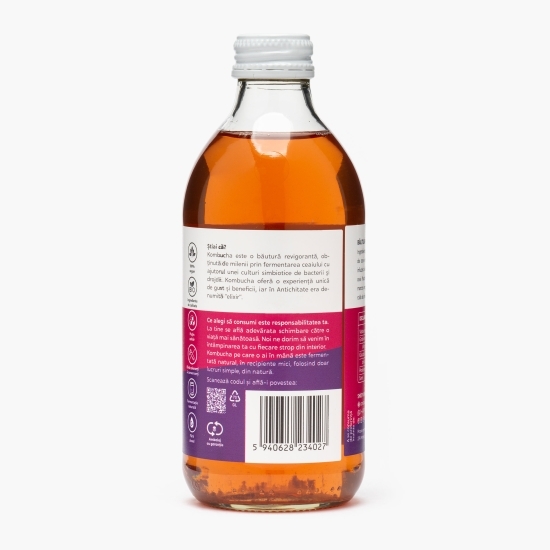 Kombucha eco cu fructe de pădure 0.33l