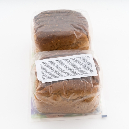 Pâine rustică feliată fără gluten 350g