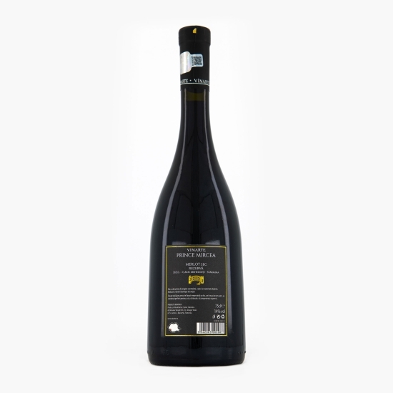 Vin roșu sec Merlot, 14%, 0.75l