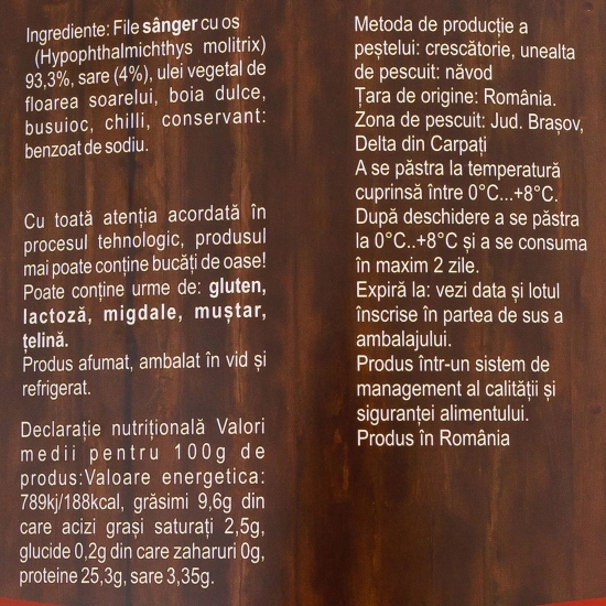 Baghetă de pește afumat 150g