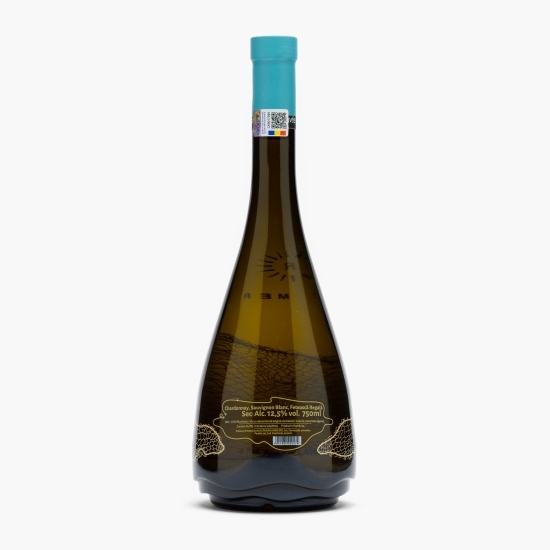 Vin alb sec Chardonnay & Sauvignon Blanc & Fetească Regală, 12.5%, 0.75l