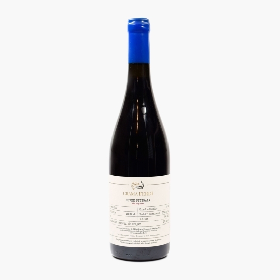 Vin roșu sec Cuvee Pițigaia, 14%, 0.75l