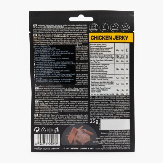 Snack carne de pui Chicken Jerky 25g