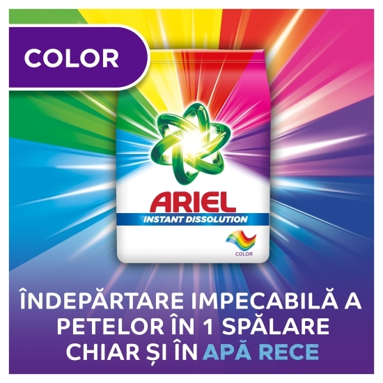 Detergent de rufe pudră Color, 40 spălări, 3kg