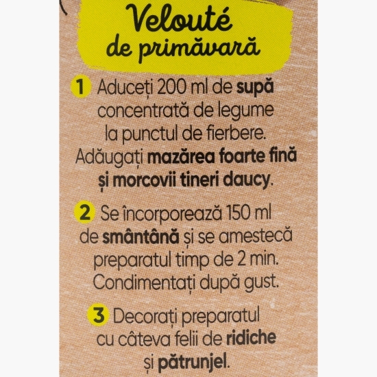 Mazăre verde cu baby morcovi 400g