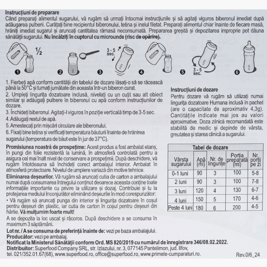 Formulă specială de lapte praf AR Expert, de la naștere, 300g