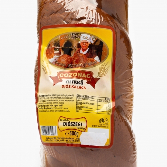 Cozonac cu nucă 500g