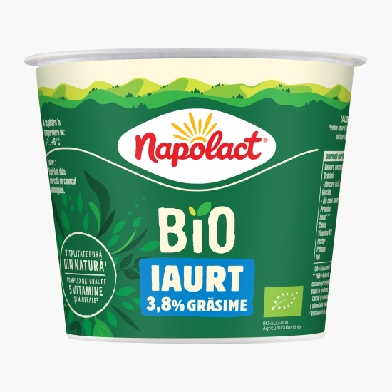 Iaurt natural eco 3.8% grăsime 300g