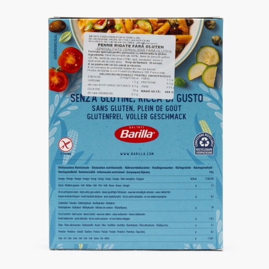 Paste Penne Rigate fără gluten 400g