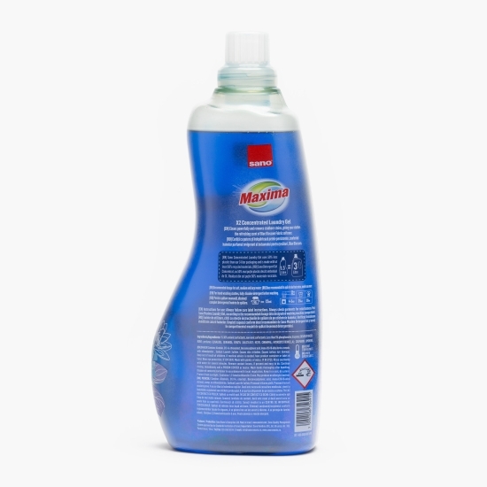 Detergent gel dublu concentrat pentru rufe Blue Blossom, 60 spălări, 1.5l