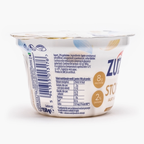 Iaurt natural 2% grăsime 150g