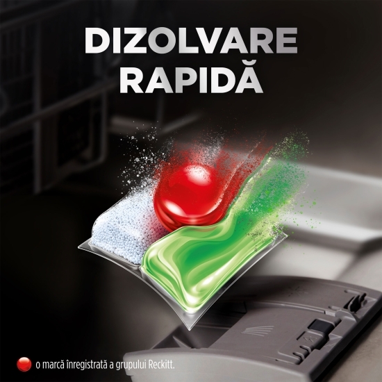 Detergent capsule pentru mașina de spălat vase Ultimate All in 1 Eco 0%, 45 spălări