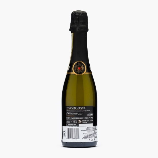 Vin spumant alb extra sec Prosecco Valdobbiadene DOCG, 11%, 0.375l