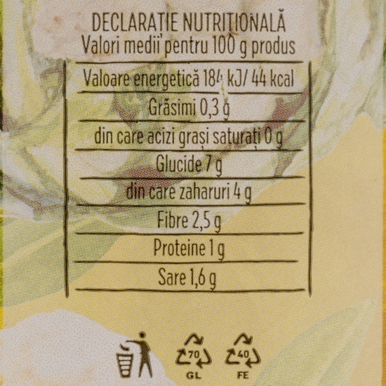 Conopidă în oțet 700g