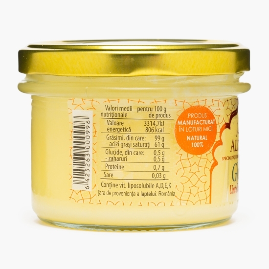 Unt clarifiat Ghee 100% grăsime 200g