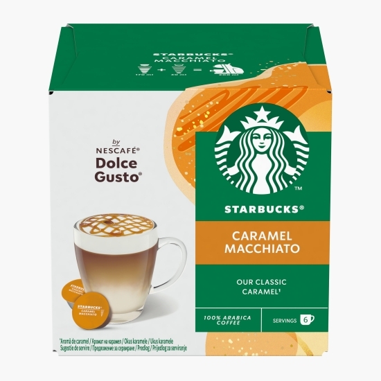 Capsule cafea Caramel Macchiato 6 băuturi, 127.8g