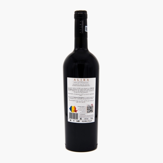 Vin roșu sec Cabernet Sauvignon, 14.5%, 0.75l