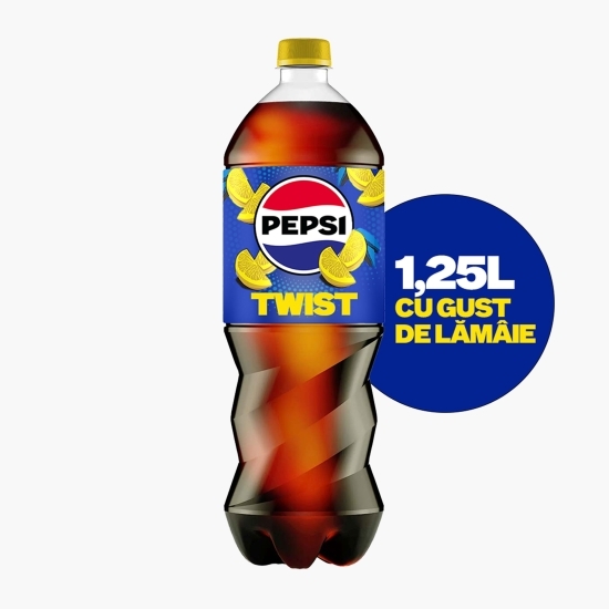 Băutură carbogazoasă Twist lămâie 1.25l