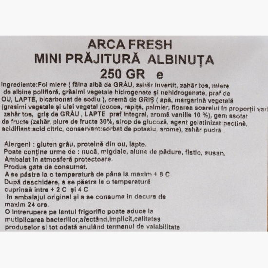 Mini prăjitură Albinuța 250g