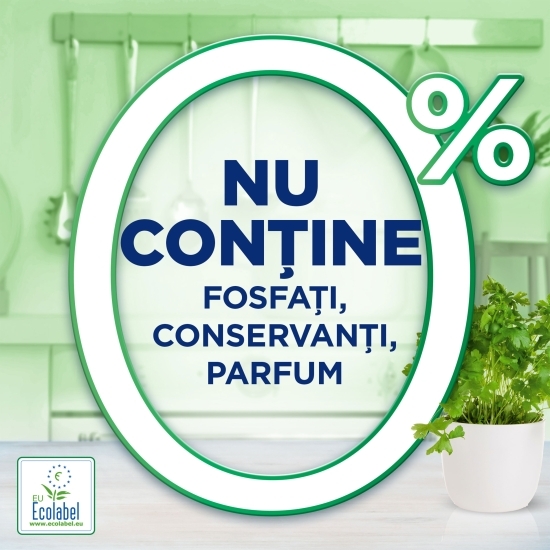 Detergent capsule pentru mașina de spălat vase Ultimate All in 1 Eco 0%, 45 spălări