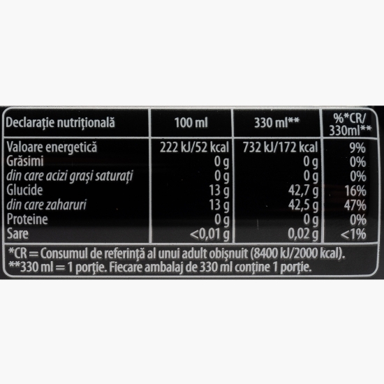 Băutură carbogazoasă lămâie 6x0.33l