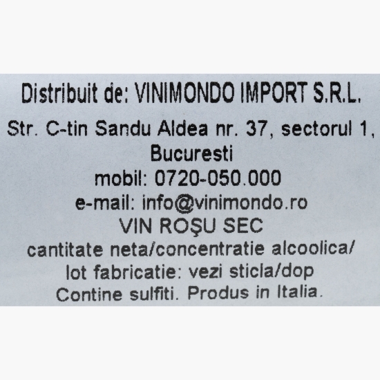 Vin roșu sec Lucente, 14%, 0.75l