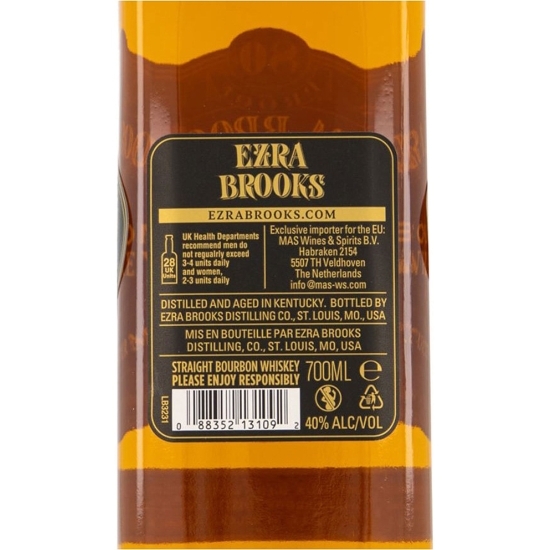 Bourbon Whiskey 80 Proof, 40%, 0.7l