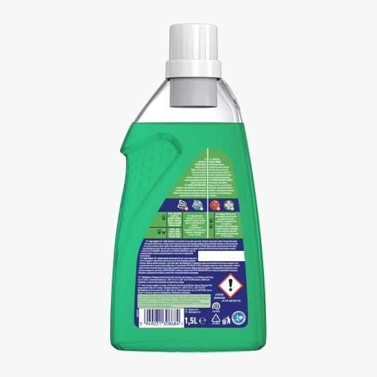 Soluție gel anticalcar cu rol antibacterian pentru mașina de spălat Hygiene+, 30 spălări, 1.5l