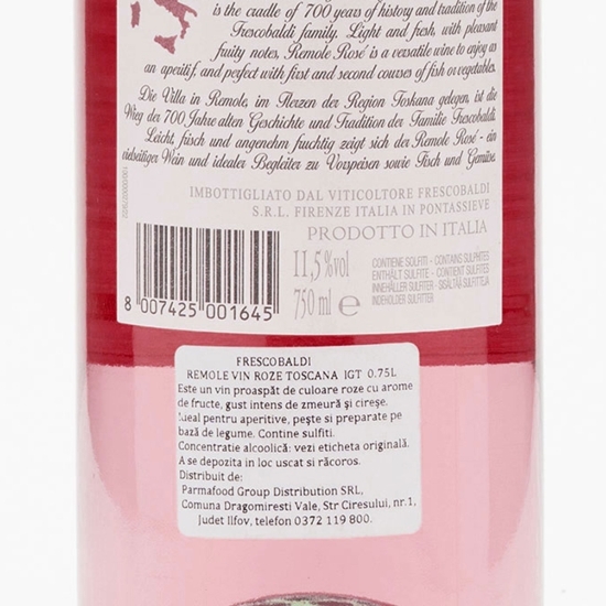 Vin rose sec Remole Toscana 0.75l