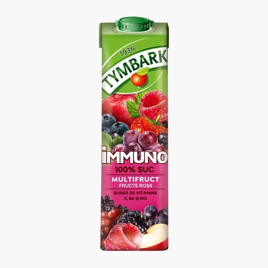 Băutură necarbogazoasă Immuno 100% fructe roșii 1l