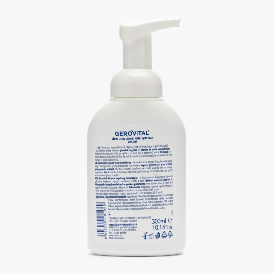 Săpun lichid spumă Pure Glycerin, 300ml