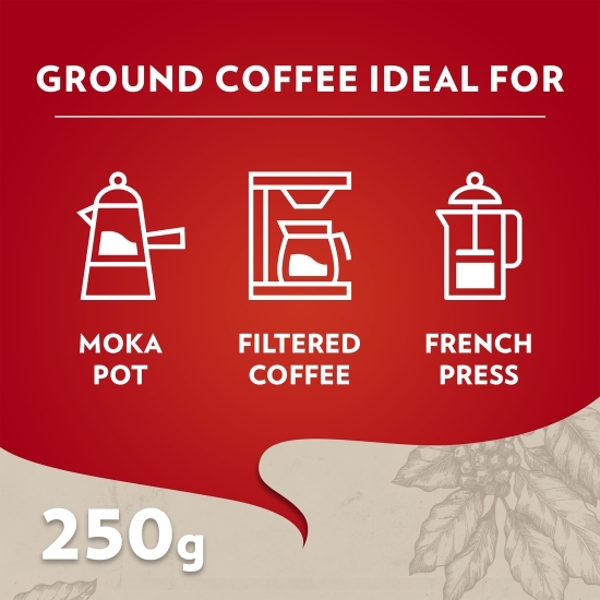 Qualita Rossa 250g cafea măcinată 