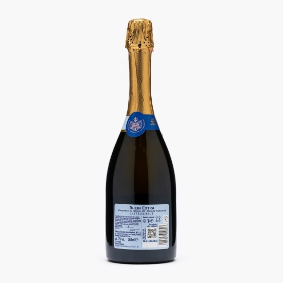 Vin spumant alb extra brut, 13%, 0.75l