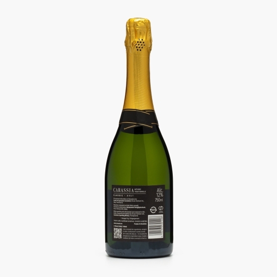 Vin spumant alb brut Carassia Classic, 12%, 0.75l