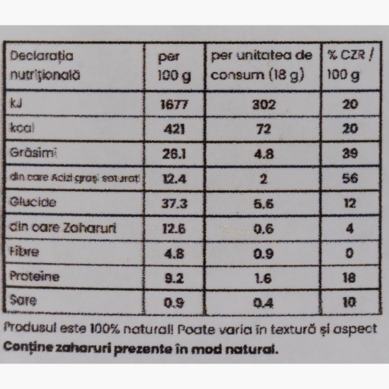 Biscuiți sărați din ovăz și migdale cu semințe (chimen, mac și susan) 115g