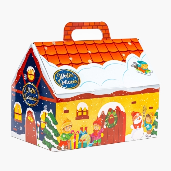 Casă cu dulciuri de Crăciun, X Mas House, 230g