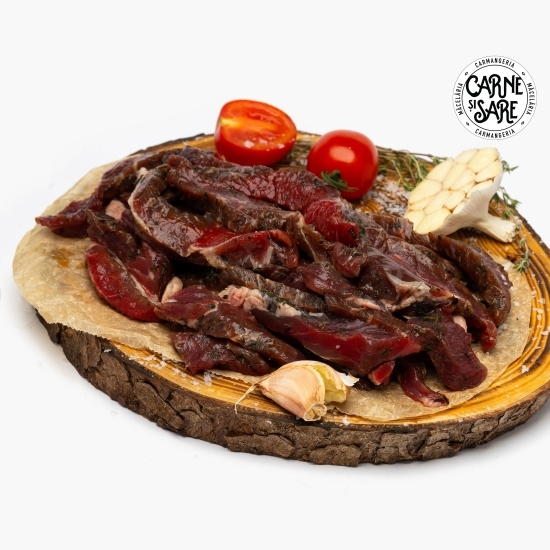 Pastramă fâșii din pulpă de oaie 350g