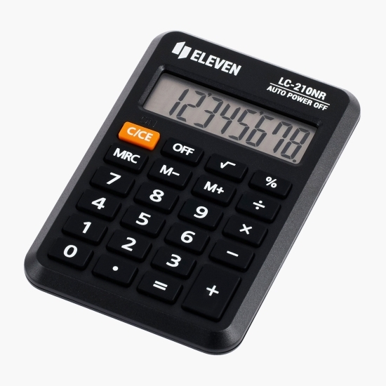 Calculator de buzunar 8 digiți, Eleven LC-210NR