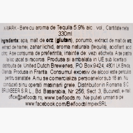 Bere cu aromă de Tequila 5.9% alc. sticlă 0.33l 