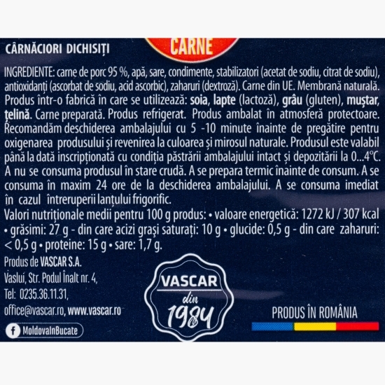 Cârnăciori dichisiți de casă 600g