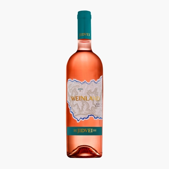 Vin rose demisec Cabernet Sauvignon, Pinot Noir, Syrah, 12.5%, 0.75l