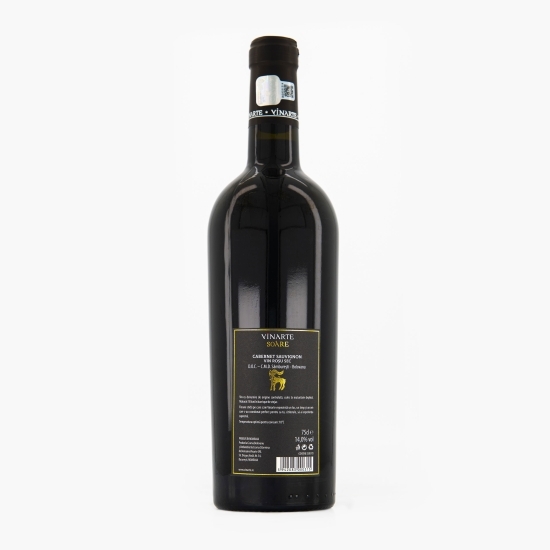 Vin roșu sec Cabernet Sauvignon, 14%, 0.75l